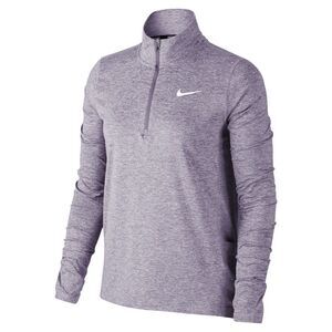 Nike Running Element Dri-FIT Half Zip Top in Cave Purple Size XL